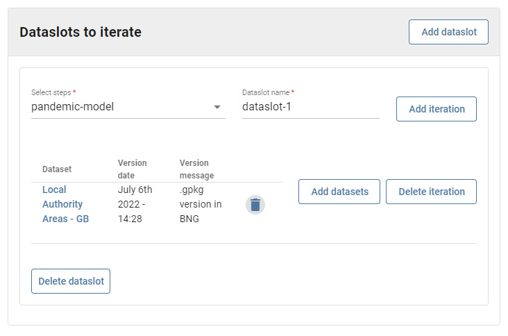 covid 19 loop parameter datasets